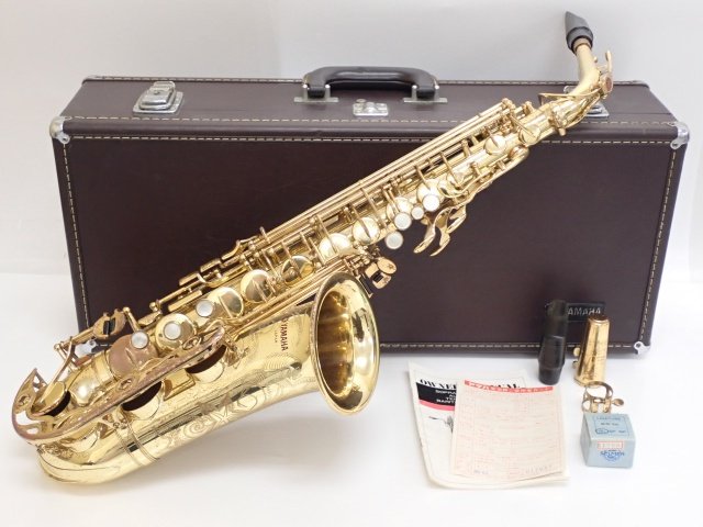 NEW低価YAMAHA YAS-62 アルトサックス ケース付き ヤマハ 管器 器 中古 F6468896 アルトサックス